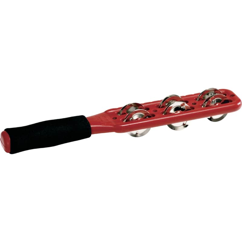 Meinl JG1R Jingle Stick, red, steel jingles - Bell jingle image 1