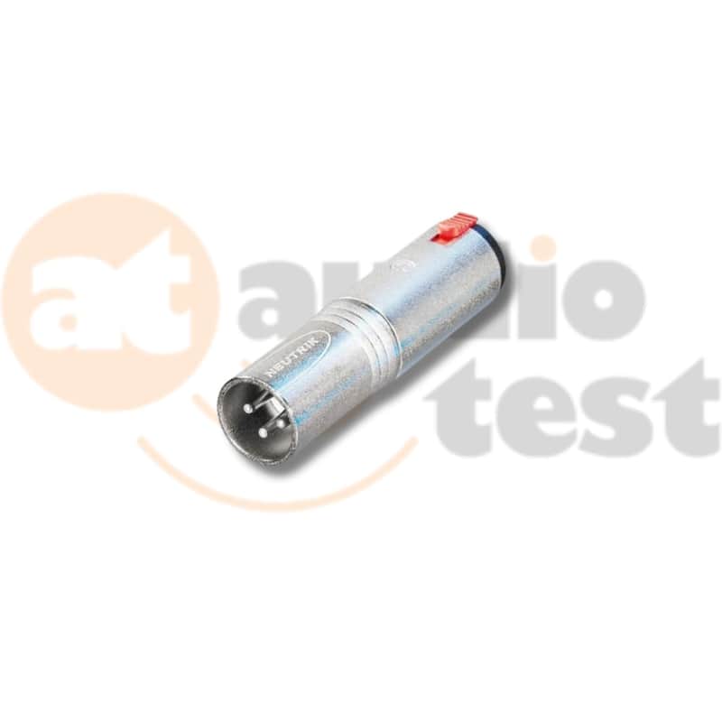 NA3MJ ADAPTADOR XLR MACHO/JACK HEMBRA STEREO NEUTRIK NA3MJ image 1