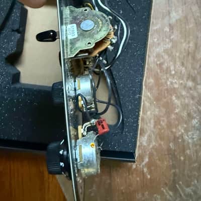 Fender Stratocaster MIM Pickups and Wired Pickguard - Black on Black (2004) image 4