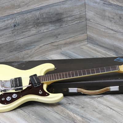 VINTAGE! Mosrite Ventures Model Mark I 1965 White + OHSC Bild 1