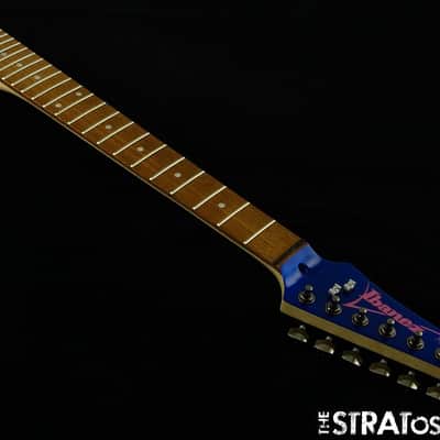 Ibanez PGMM31 NECK + TUNERS Paul Gilbert miKro White Reverse Painted Maple image 2