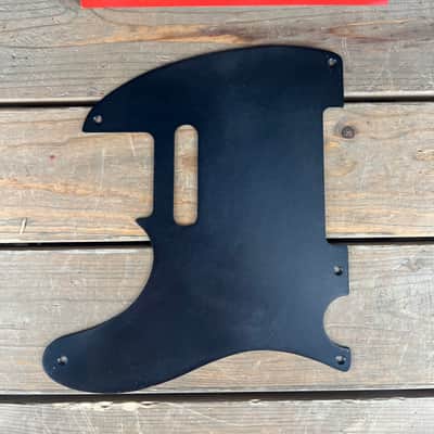 Real Life Relics Black Telecaster® Pickguard 1 Ply 5 Hole Left Hand    [PGAB4]