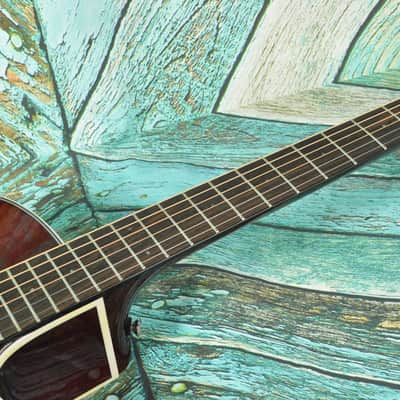 Takamine G Series Acoustic Electric Guitar EG540C w/ SKB Hard Shell Case Red Flamed image 6
