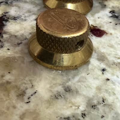 Fender The Strat Knobs Set 80s - Gold image 3