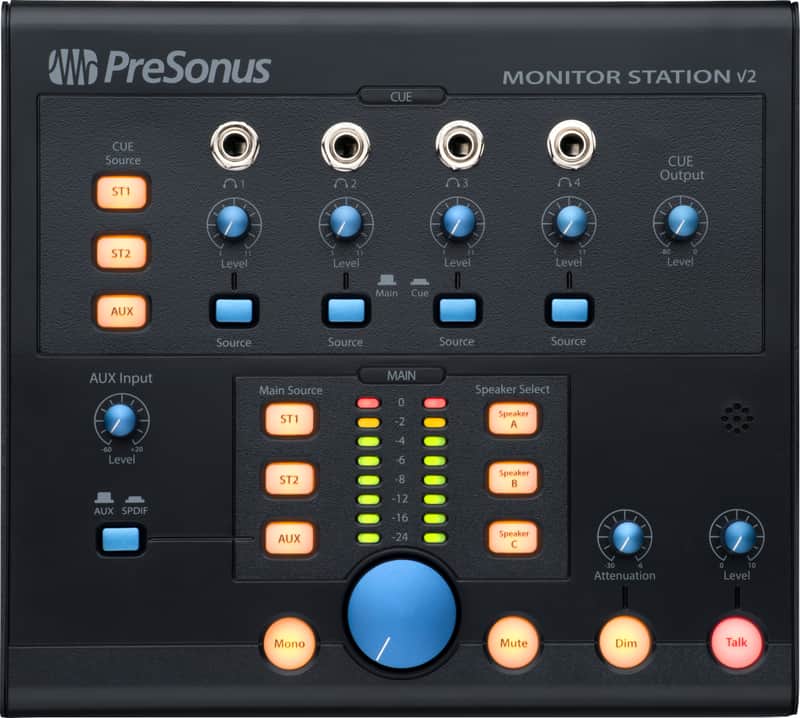 PreSonus Monitor Station V2 Monitoring Controller Black