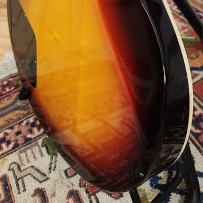 COLLECTORS! 1983 Custom Hagstrom Super Swede Tobacco/Cherry Burst 1983 Sweden image 10