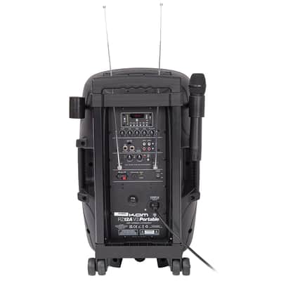 KAM RZ12A V3 Portable PA System 2020s - Black image 4