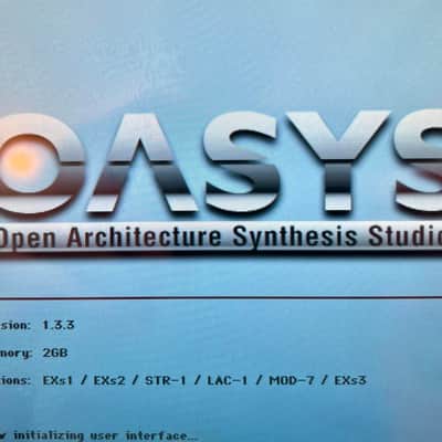 Korg OASYS 88 Keyboard Workstation Black image 2