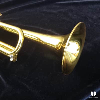 Jerome Callet SIMA by Kanstul USA GOLD LACQUER trumpet gamonbrass image 4