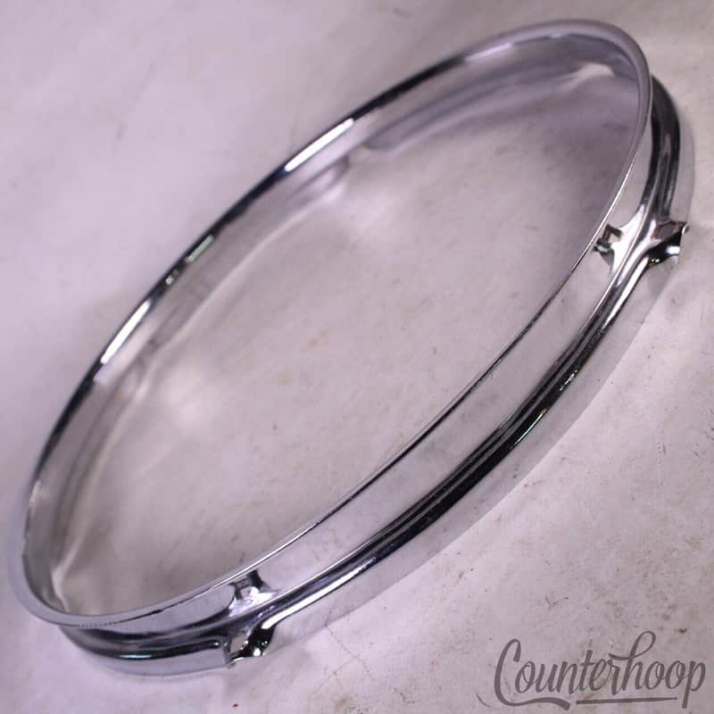 Rogers Tall-Boy 13"Tom Drum Rim/Hoop Triple-Flange Cleveland Holiday Vintage 60s image 1
