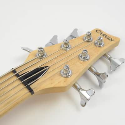 Carvin Icon IC6 6 String Bass Guitar - Sunburst Active Electronics IC-6 image 11