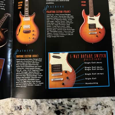 Hamer Catalog 1999 25th anniversary artist studio standard phantom Rick Nielsen slammer image 6
