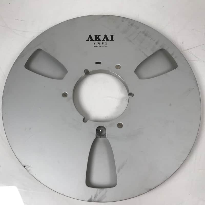 Akai 1/4" 10.5 Metal Take Up Reel image 1