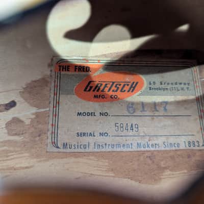 Gretsch 6117 Double Anniversary 1963 - Sunburst image 15