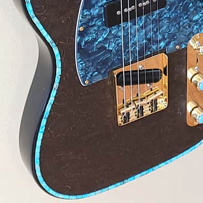 Custom Designed & Crafted "Tele" Style w/Western Tolex Serial #037- "Centauri" Klon by Harby included $169 value! image 8