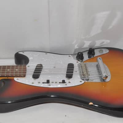 Fender Japan Mustang Electric Guitar Ref No 7100 image 9