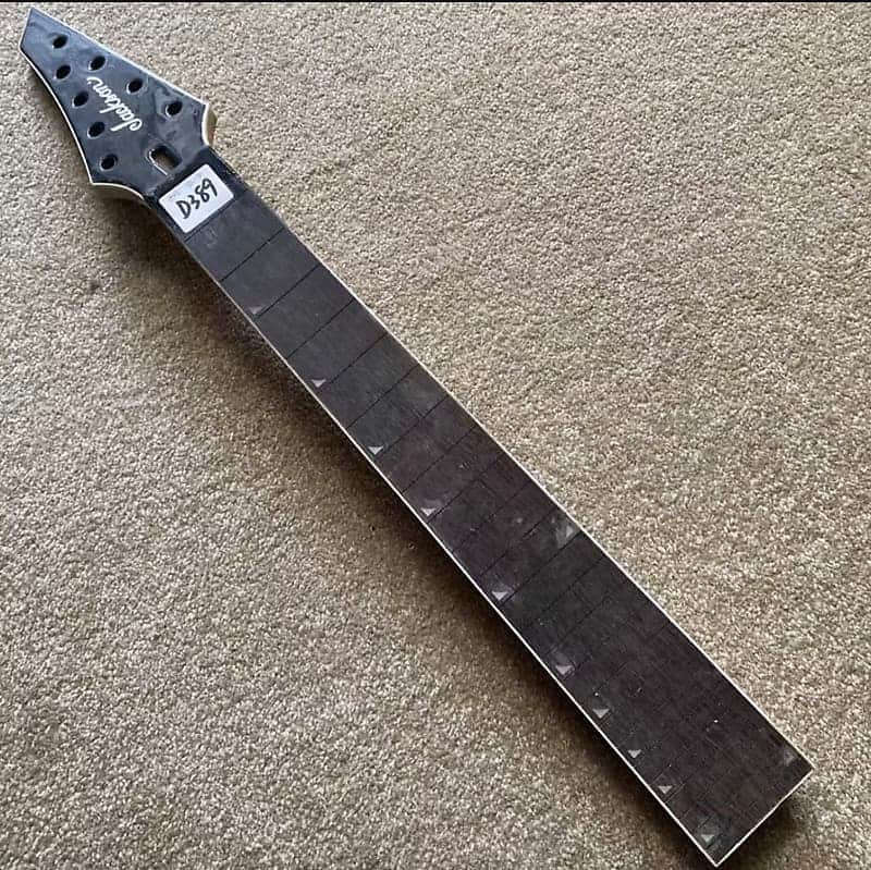 Jackson 8 String Guitar Neck, Rosewood Fingerboard, Nonfunctioning Truss Rod image 1