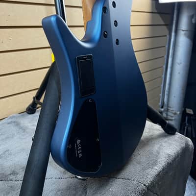 Ibanez EHB Ergonomic Headless Bass Guitar - Arctic Ocean Matte w/Gig Bag & PLEK*D #268 image 7