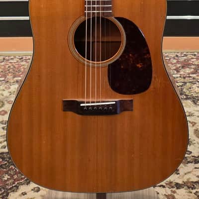 MARTIN D18 VINTAGE ACOUSTIC GUITAR W CASE - 1968 image 2