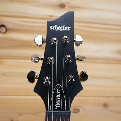 Schecter Demon-6 - Aged Black Satin image 8