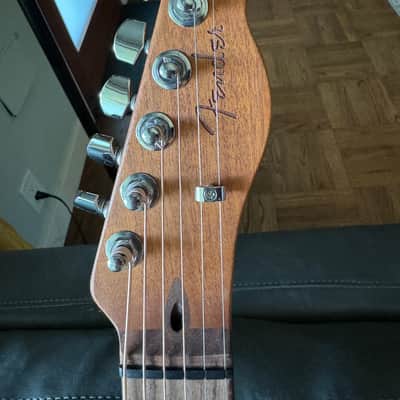 Fender Acoustasonic Player Telecaster - Brushed Black - W/Fender Gig Bag image 6