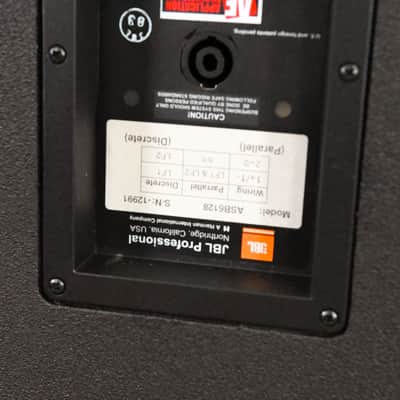 JBL ASB6128 High Power Dual 18" Passive Subwoofer CG012ED *ASK FOR SHIPPING* image 6