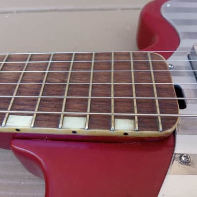 Vintage Circa 1965 Teisco TG-64 Electric Guitar! Japan, Monkey Grip! image 11
