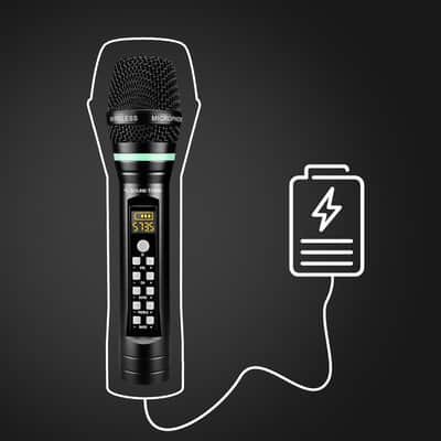 CARPO-L2SWM01 | Portable PA/DJ System w/ 12" Powered Subwoofer, 8 x 3" Column Speaker and Two UHF Wireless Microphones image 12