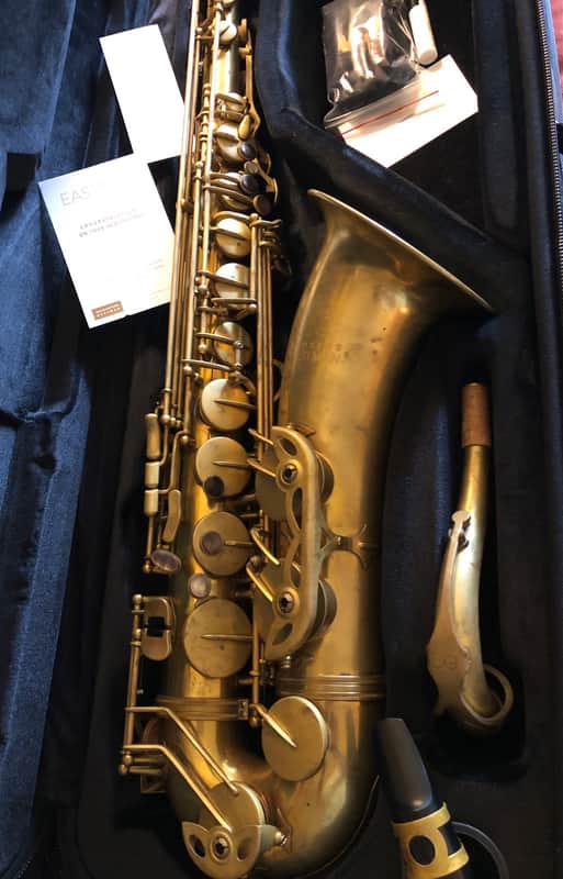 Eastman ETS652 -RL 52nd Street Tenor Professional Saxophone Unlacquered Vintage image 1