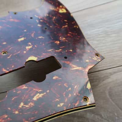 62 Fender Jazz  Celluloid / Nitrate  Beautiful Vintage relic '60-'71 Tortoise USA Vintage AVRI image 5