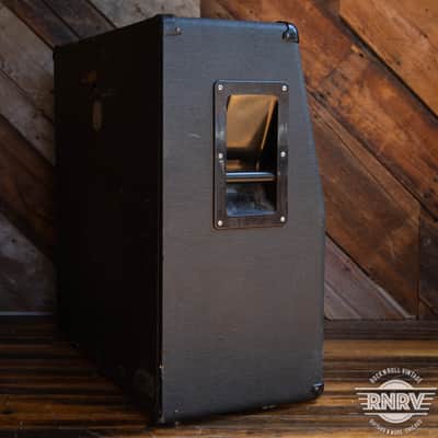 Marshall 1960 Lead Slant Cab Early 80's (Unloaded) - Black Tolex image 5