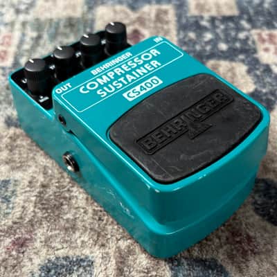 Behringer CS400 Compressor Sustainer Guitar Effect Pedal! image 3