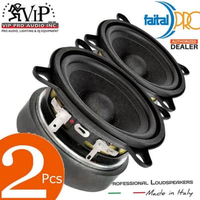 2pcs Faital PRO 3FE25 3" Professional Full-Range Woofer 8-Ohm 40W Faital 3FE25 image 2