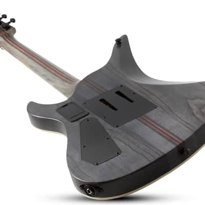 Schecter Avenger FR SLS Elite Evil Twin Satin Black image 5
