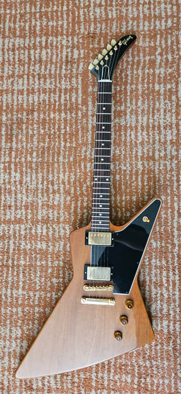 Gibson Custom Shop '58 Mahogany Explorer Reissue 2019 - Present - VOS Natural Walnut image 1