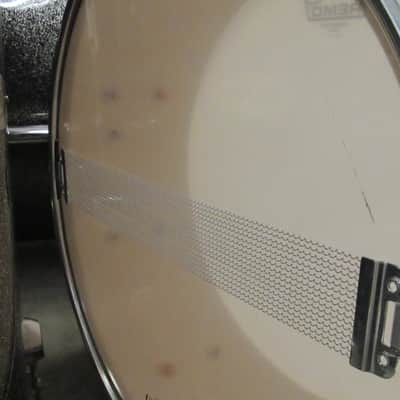 Mapex QR Series Five-Piece Full Drum Set in Black Sparkle Finish with Wooden Hoops & Rack Mounts image 17