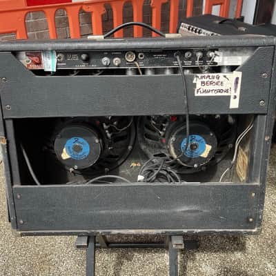 1968 Fender Twin Reverb AB763 Silverface Drip Edge – Ex Now Hire Birmingham Touring Backline – DWJ Serviced image 3