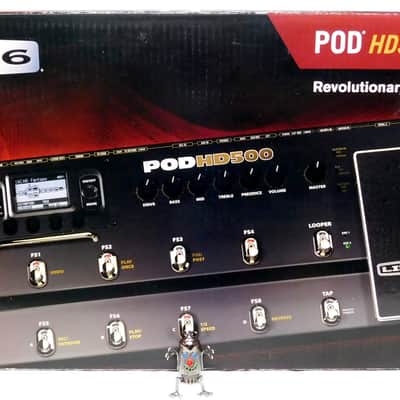 Line 6 Pod HD500 Guitar Pedalboard Amp Modeler +Wie Neu + OVP + 1,5J Garantie image 3