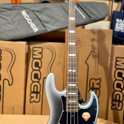 Immagine Mooer MBJ412 BASS DARK 4 Strings 2026 - DARK SILVER - 4