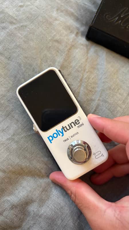 TC Electronic Polytune 3 Mini Polyphonic Tuning Pedal