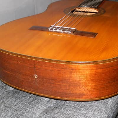 HAND MADE IN 1968 - RYOJI MATSUOKA No.120 - SOLID SPRUCE TOP CLASSICAL GUITAR image 6