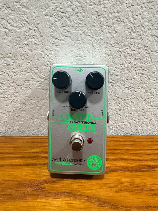 Electro-Harmonix / JHS Nano Lizard Queen Octave Fuzz 2023 - Present - Silver / Green image 1