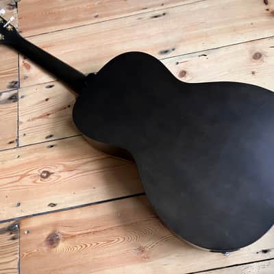 Art & Lutherie Roadhouse Faded Black Parlour Sized Electro Acoustic Guitar Pre Owned Parlor image 10
