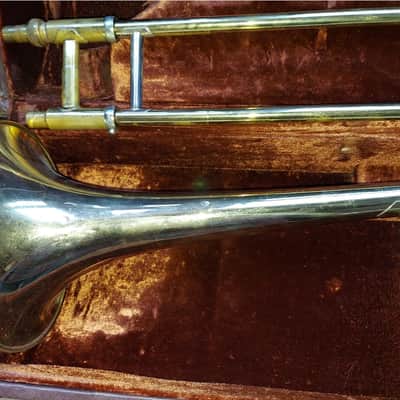 Olds Ambassador Trombone, USA, Brass with Case and Mouthpiece image 15