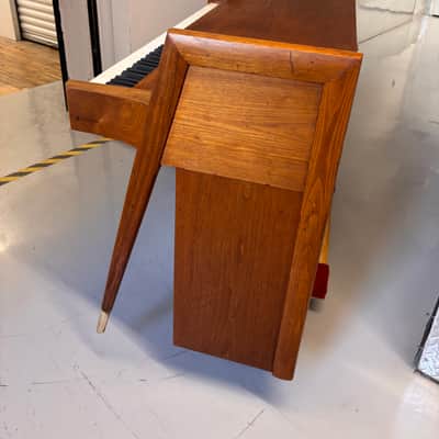 Vintage 1969 Baldwin Acrosonic Upright Piano Walnut MCM Scandanavian Design Complete Restoration image 5