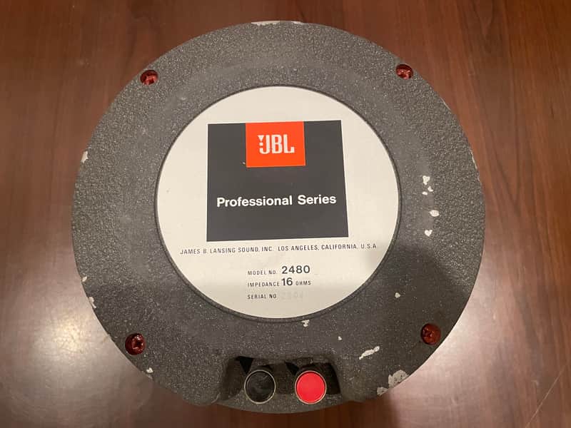 Vintage JBL  2480 Compression Driver Professional Series 16 Ohms image 1