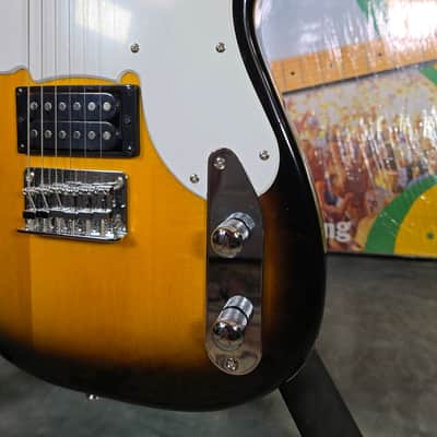 2010 Squier Vintage Modified '51 Never Played Telecaster - Black and White Sunburst image 6