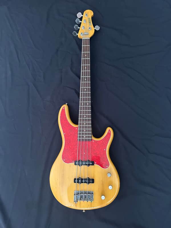 Yamaha BB Limited 5 (BB LTD 5) – 1990s – Natural Finish – Warmoth Neck – Vintage 5-String Bass image 1