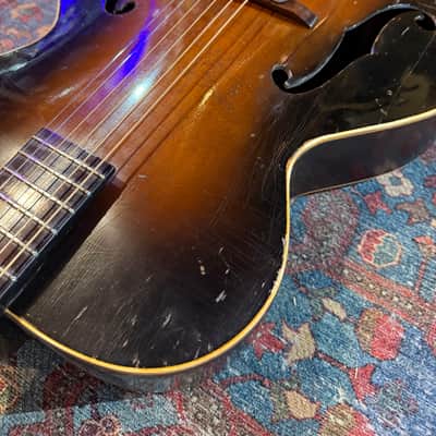 1940s Epiphone Zenith Acoustic Archtop - Sunburst image 4