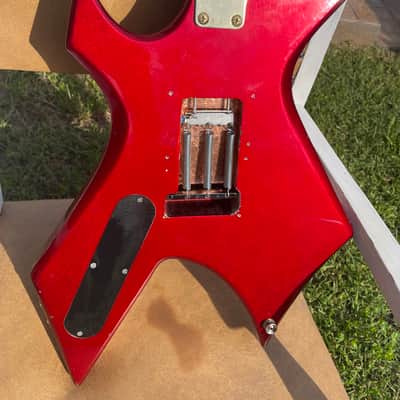 B.C. Rich Warlock NJ Series Japan 1986 - Red sparkle image 5